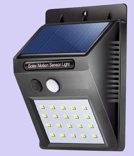 Solar Led Light ( 20 Bright LED, Sensors)